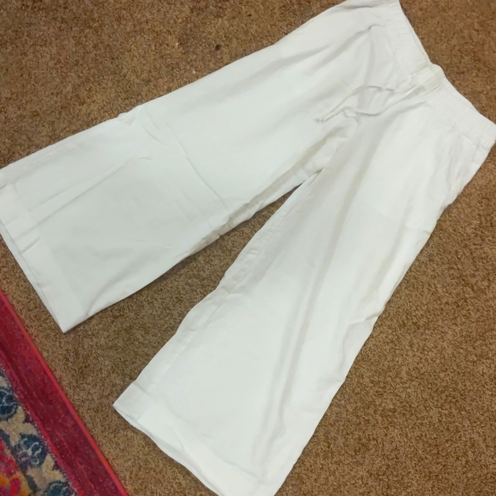 A New Day Wide Leg Linen Pants
